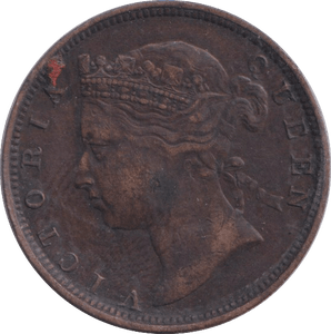 1878 2 CENT MAURITIUS - WORLD COINS - Cambridgeshire Coins