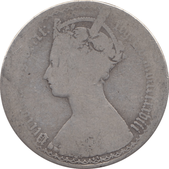 1878 FLORIN ( FINE ) - FLORIN - Cambridgeshire Coins