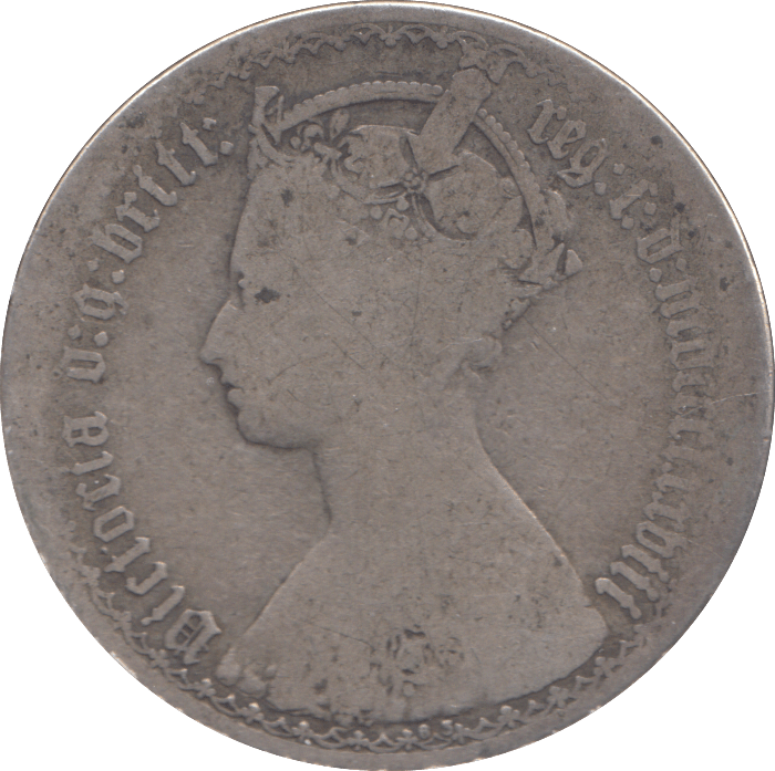 1878 FLORIN ( FINE ) - FLORIN - Cambridgeshire Coins