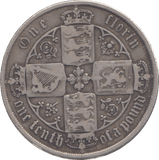 1878 FLORIN ( GF ) - FLORIN - Cambridgeshire Coins