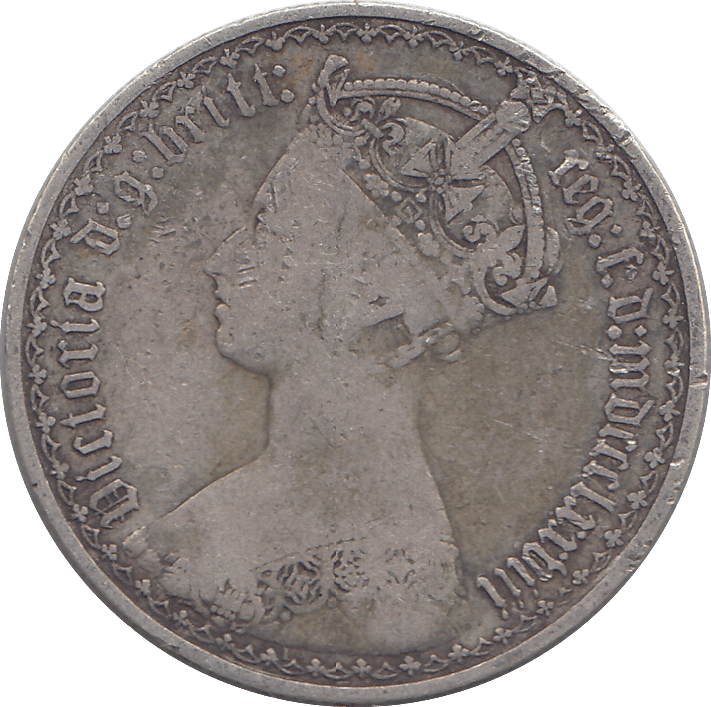 1878 FLORIN ( GF ) - FLORIN - Cambridgeshire Coins