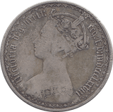 1878 FLORIN ( GF ) - FLORIN - Cambridgeshire Coins