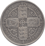 1878 FLORIN ( GF ) - FLORIN - Cambridgeshire Coins