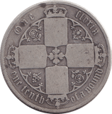 1878 FLORIN ( NF ) DIE 44 - WORLD COINS - Cambridgeshire Coins
