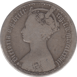1878 FLORIN ( NF ) DIE 60 - FLORIN - Cambridgeshire Coins