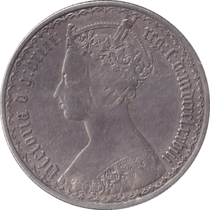 1878 FLORIN ( VF ) DIE 43 - FLORIN - Cambridgeshire Coins