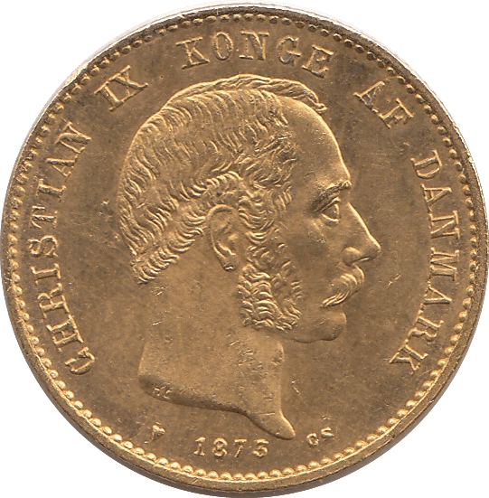 1878 GOLD 20 KRONER DENMARK - GOLD WORLD COINS - Cambridgeshire Coins