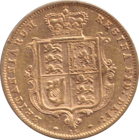 1878 GOLD HALF SOVEREIGN ( EF ) - HALF SOVEREIGN - Cambridgeshire Coins