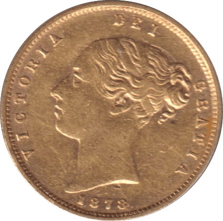 1878 GOLD HALF SOVEREIGN ( EF ) - HALF SOVEREIGN - Cambridgeshire Coins