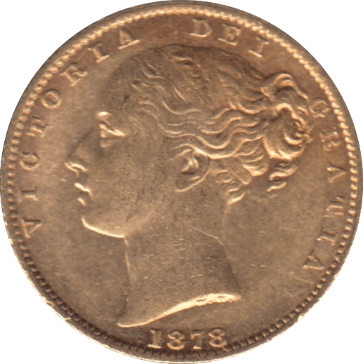 1878 GOLD SOVEREIGN ( EF ) SYDNEY MINT 1 - SOVEREIGN - Cambridgeshire Coins