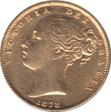 1878 GOLD SOVEREIGN ( EF ) SYDNEY MINT 5 - SOVEREIGN - Cambridgeshire Coins