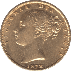 1878 GOLD SOVEREIGN ( EF ) SYDNEY MINT 6 - SOVEREIGN - Cambridgeshire Coins