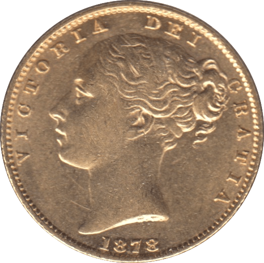 1878 GOLD SOVEREIGN ( EF ) SYDNEY MINT 6 - SOVEREIGN - Cambridgeshire Coins