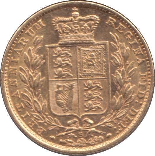 1878 GOLD SOVEREIGN ( EF ) SYDNEY MINT 7 - SOVEREIGN - Cambridgeshire Coins