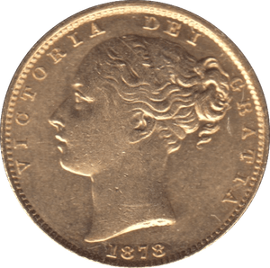 1878 GOLD SOVEREIGN ( EF ) SYDNEY MINT 8 - SOVEREIGN - Cambridgeshire Coins