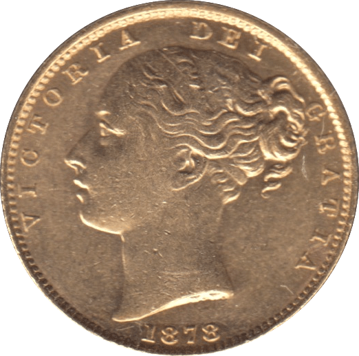 1878 GOLD SOVEREIGN ( EF ) SYDNEY MINT 8 - SOVEREIGN - Cambridgeshire Coins