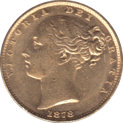 1878 GOLD SOVEREIGN ( EF ) SYDNEY MINT 9 - SOVEREIGN - Cambridgeshire Coins