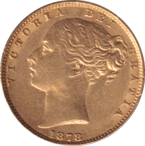 1878 GOLD SOVEREIGN ( EF ) SYDNEY MINT - SOVEREIGN - Cambridgeshire Coins