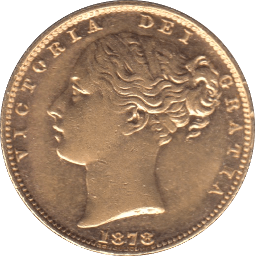 1878 GOLD SOVEREIGN ( EF ) SYDNEY MINT - SOVEREIGN - Cambridgeshire Coins