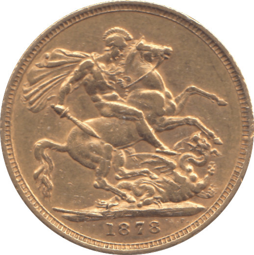 1878 GOLD SOVEREIGN ( GVF ) MELBOURNE MINT - SOVEREIGN - Cambridgeshire Coins