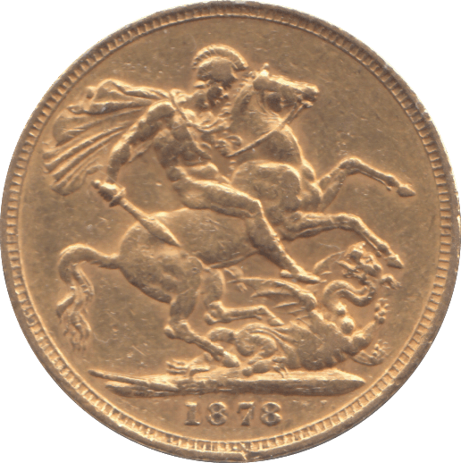1878 GOLD SOVEREIGN ( GVF ) MELBOURNE MINT - SOVEREIGN - Cambridgeshire Coins