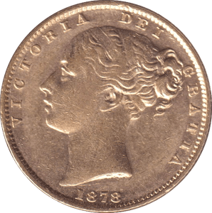 1878 GOLD SOVEREIGN ( GVF ) - SOVEREIGN - Cambridgeshire Coins