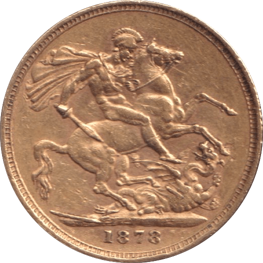 1878 GOLD SOVEREIGN ( GVF ) - SOVEREIGN - Cambridgeshire Coins