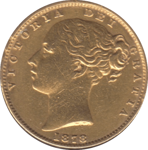 1878 GOLD SOVEREIGN ( GVF ) SYDNEY MINT - SOVEREIGN - Cambridgeshire Coins