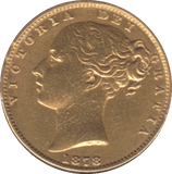 1878 GOLD SOVEREIGN ( GVF ) SYDNEY MINT - SOVEREIGN - Cambridgeshire Coins