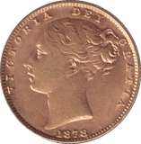1878 GOLD SOVEREIGN ( GVF ) SYDNEY MINT - SOVEREIGN - Cambridgeshire Coins