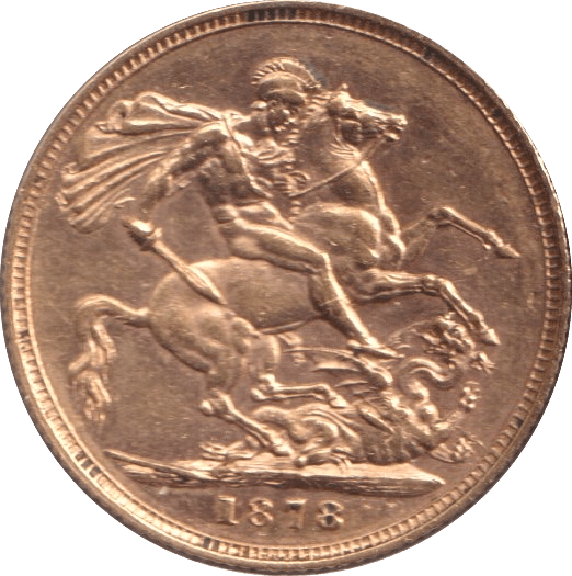 1878 GOLD SOVEREIGN ( UNC ) - SOVEREIGN - Cambridgeshire Coins