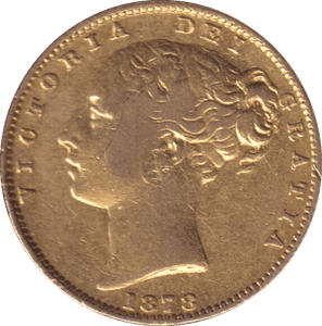 1878 GOLD SOVEREIGN ( VF ) SYDNEY MINT - SOVEREIGN - Cambridgeshire Coins