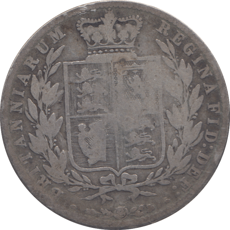 1878 HALF CROWN ( NF ) - HALFCROWN - Cambridgeshire Coins