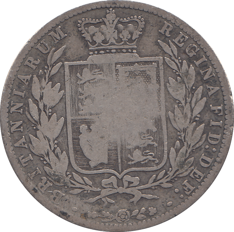 1878 HALF CROWN ( NF ) - WORLD COINS - Cambridgeshire Coins