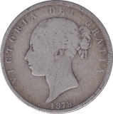 1878 HALFCROWN ( GF ) - HALFCROWN - Cambridgeshire Coins