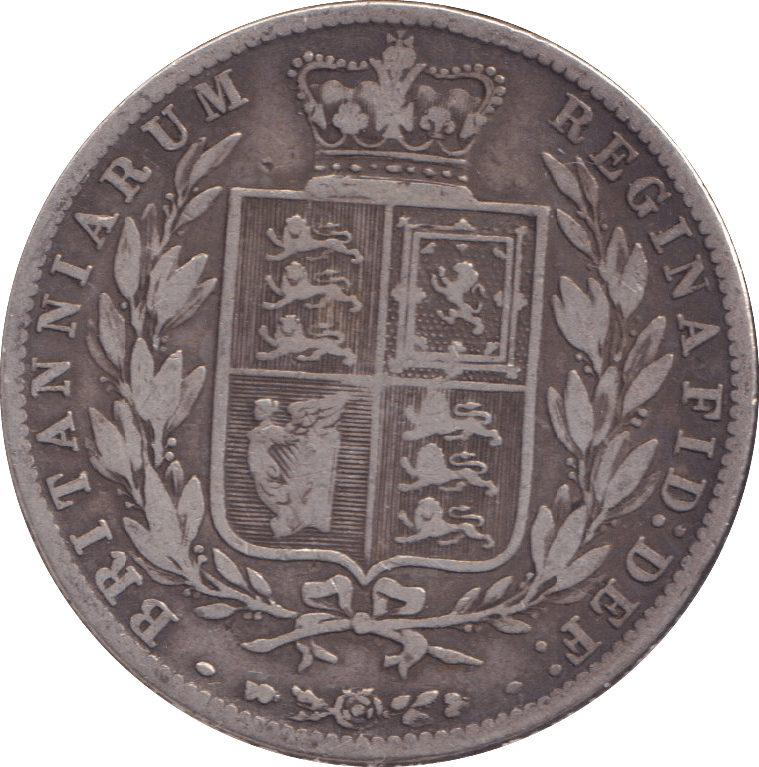 1878 HALFCROWN ( GF ) - HALFCROWN - Cambridgeshire Coins
