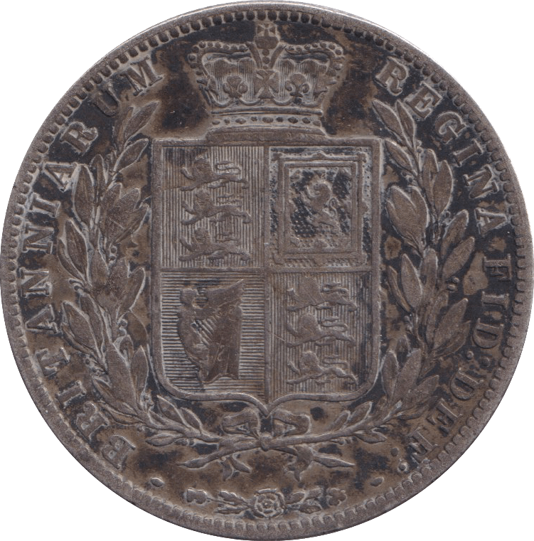 1878 HALFCROWN ( VF ) - HALFCROWN - Cambridgeshire Coins