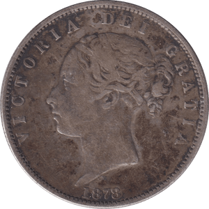 1878 HALFCROWN ( VF ) - HALFCROWN - Cambridgeshire Coins