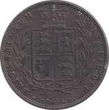 1878 HALFCROWN ( VF ) - HALFCROWN - Cambridgeshire Coins