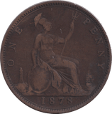 1878 PENNY ( NF ) - PENNY - Cambridgeshire Coins