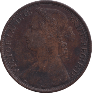 1878 PENNY ( VF ) - PENNY - Cambridgeshire Coins