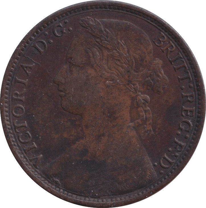 1878 PENNY ( VF ) - PENNY - Cambridgeshire Coins