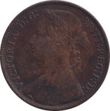 1878 PENNY ( VF ) - PENNY - Cambridgeshire Coins