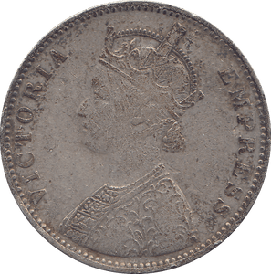1878 RUPEE INDIA - WORLD COINS - Cambridgeshire Coins