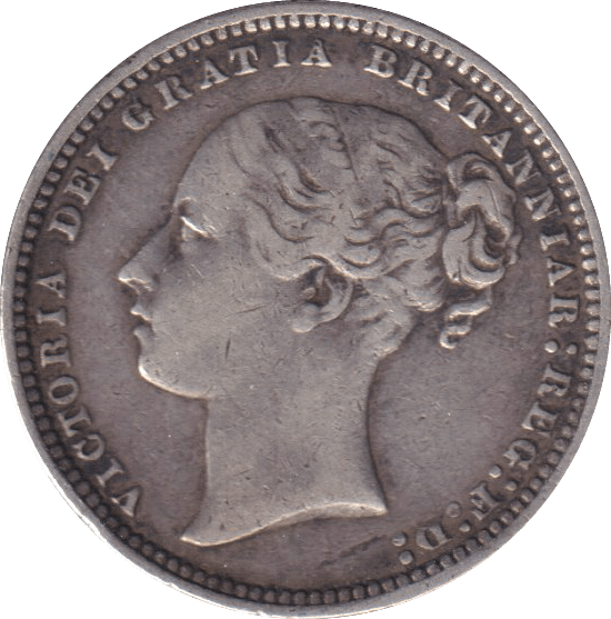 1878 SHILLING ( GF ) DIE 1 - SHILLING - Cambridgeshire Coins
