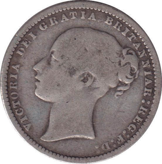 1878 SHILLING ( GF ) - SHILLING - Cambridgeshire Coins
