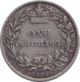 1878 SHILLING ( GF ) - Shilling - Cambridgeshire Coins