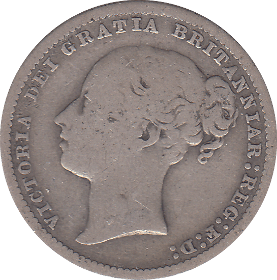 1878 SHILLING ( GF ) - SHILLING - Cambridgeshire Coins