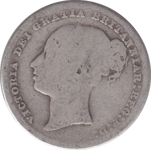 1878 SHILLING ( NF ) DIE 37 - SHILLING - Cambridgeshire Coins