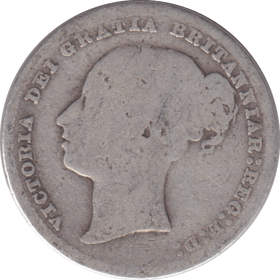 1878 SHILLING ( NF ) DIE 37 - SHILLING - Cambridgeshire Coins